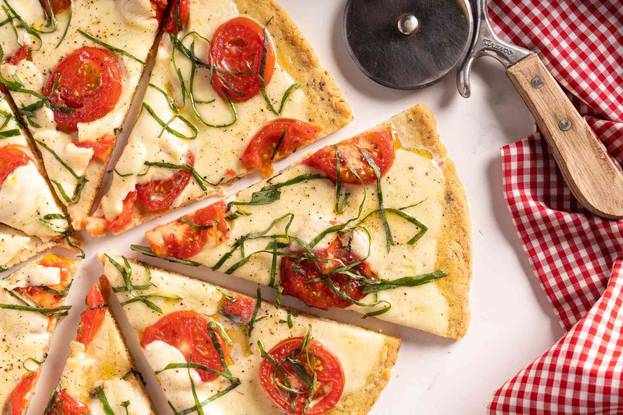 Illustration: Almond Flour Pizza Crust