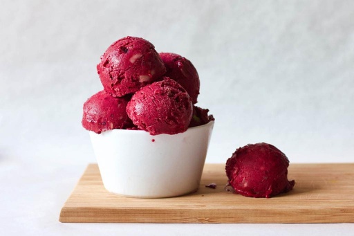 Illustration: Beet & Raspberry Ice Cream