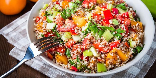 Illustration: Greek-Style Quinoa Salad