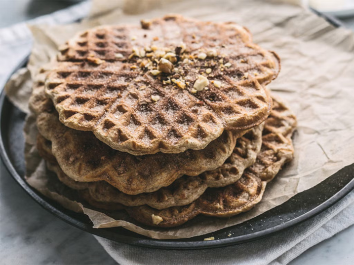 Illustration: Flaxseed Waffles